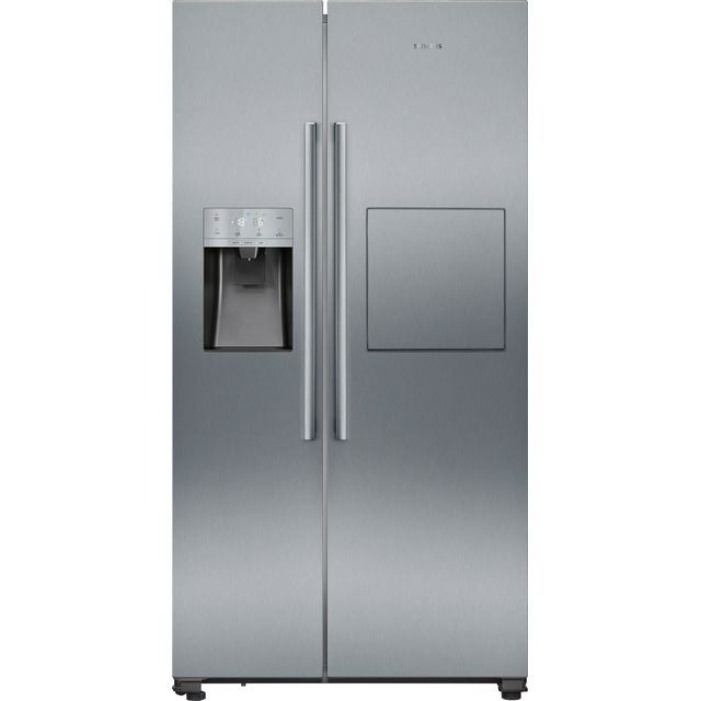 Siemens IQ-500 KA93GAIDP American Fridge Freezer - Brushed Steel - D Rated