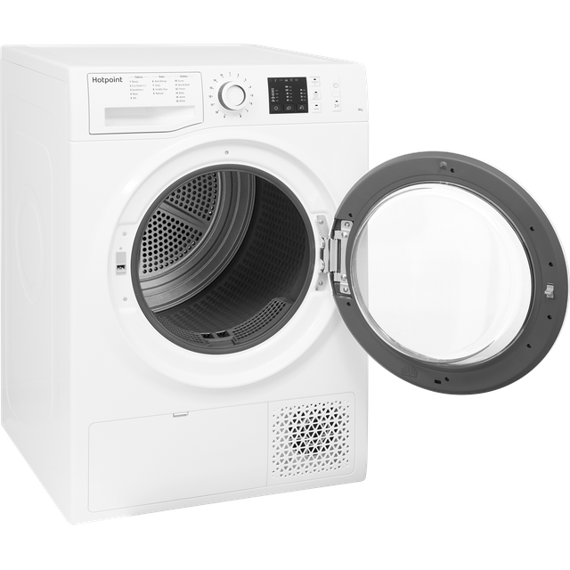 Hotpoint NTM1081WKUK 8kg Heat Pump Tumble Dryer - White - NTM1081WKUK_WH - 2