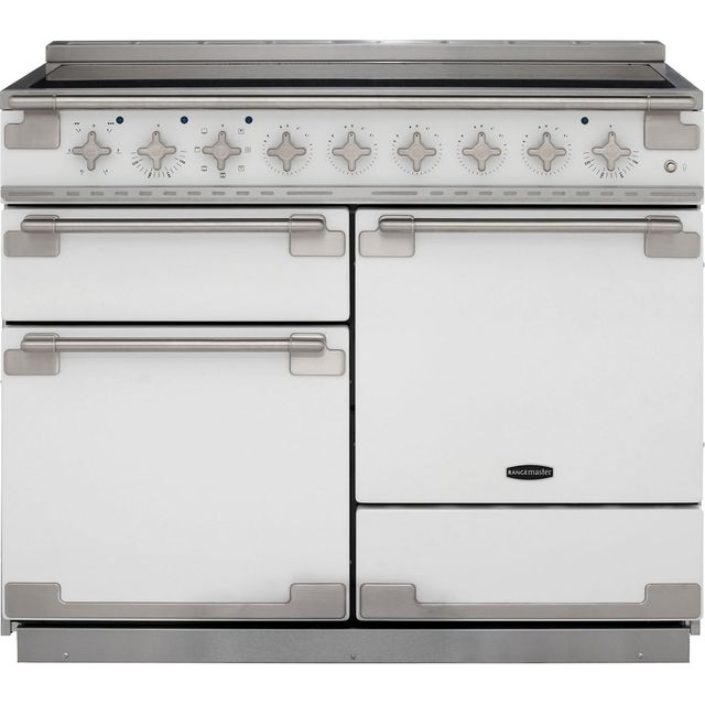 Rangemaster ELS110EIWH Elise 110cm Electric Range Cooker - White - ELS110EIWH_WH - 1