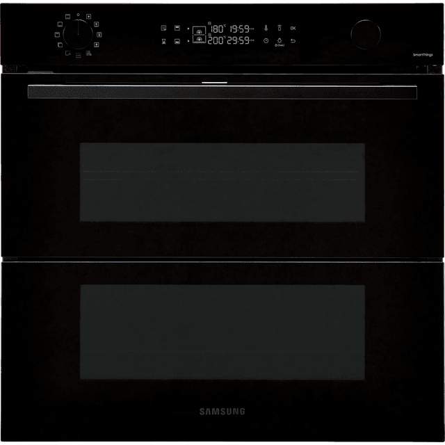 Samsung Series 4 Dual Cook Flex™ NV7B45305AK Built In Electric Single Oven - Black Glass - NV7B45305AK_BKG - 1