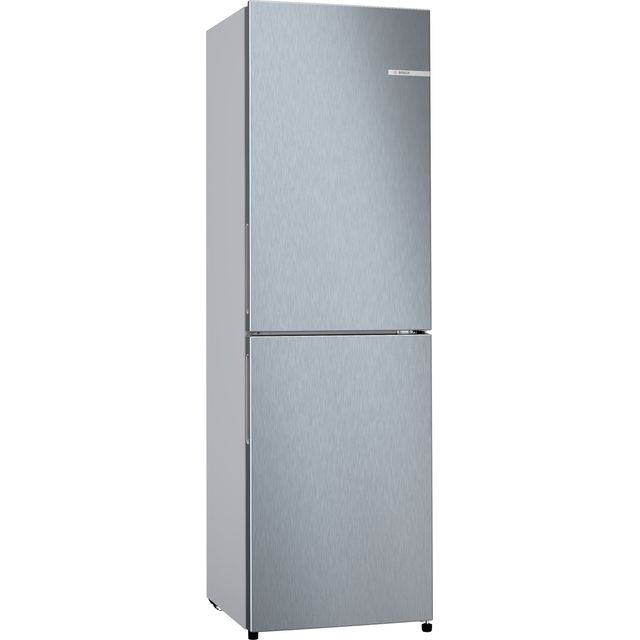 Bosch Series 2 KGN27NLEAG 50/50 Frost Free Fridge Freezer - Stainless Steel Effect - E Rated - KGN27NLEAG_SSE - 1