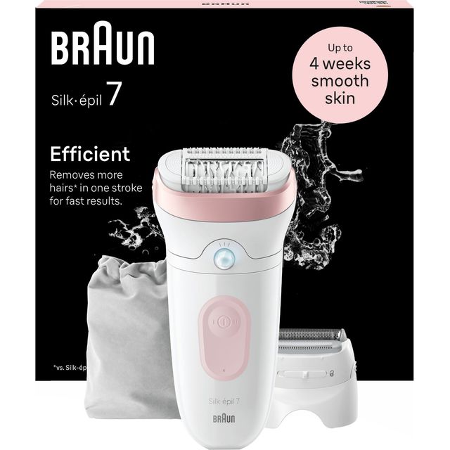 Braun Epilator Pink / White