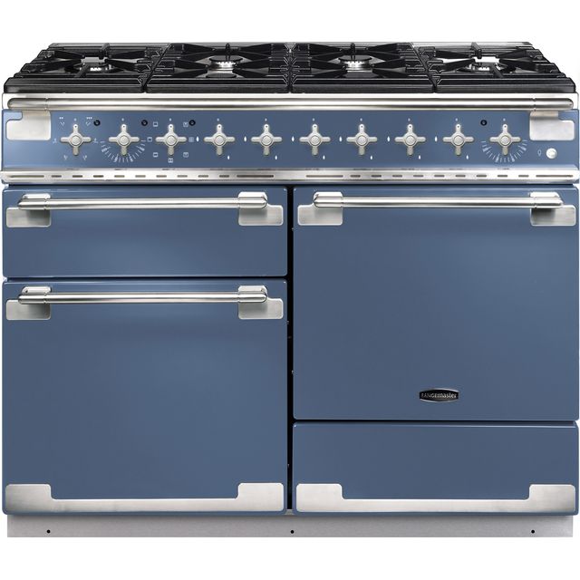 Rangemaster ELS110DFFSB Elise 110cm Dual Fuel Range Cooker - Stone Blue - ELS110DFFSB_SBL - 1