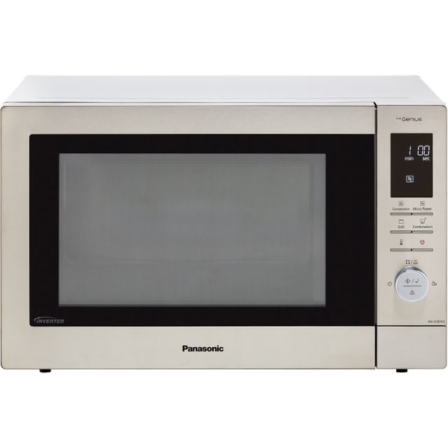 Panasonic NN-CD87KSBPQ 34 Litre Combination Microwave Oven - Stainless Steel - NN-CD87KSBPQ_SS - 1