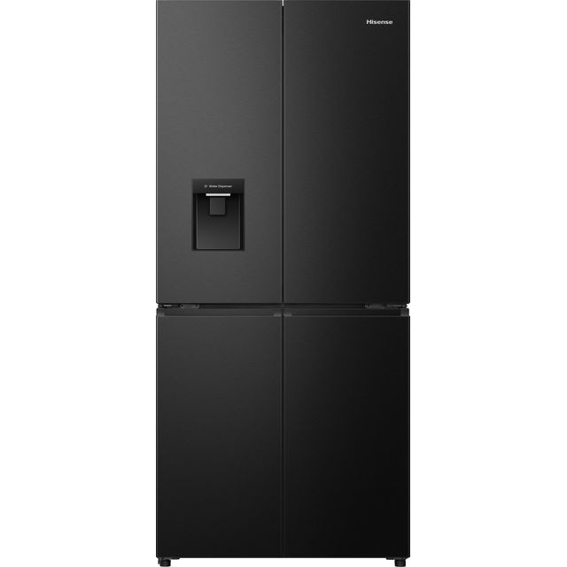 Hisense RQ5P470SMFE Wifi Connected Non-Plumbed Total No Frost American Fridge Freezer - Black / Stainless Steel - E Rated