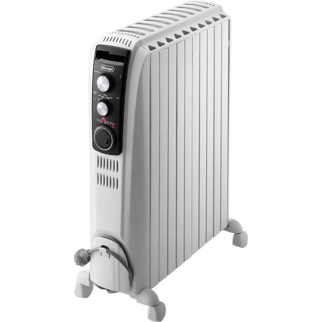 De'Longhi TRD41025T Oil Filled Radiator 2500W - White