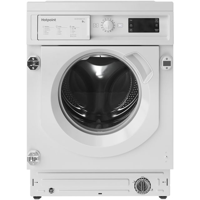 Hotpoint BIWMHG91484UK Built In 9Kg Washing Machine - White - BIWMHG91484UK_WH - 1