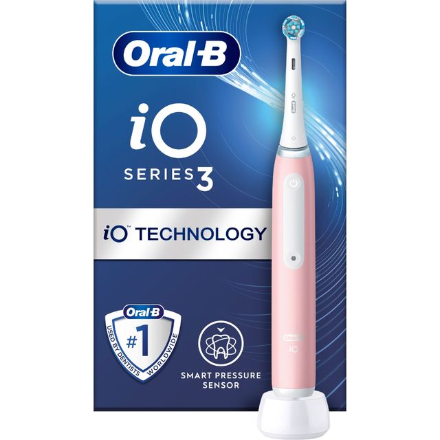 Oral B iO 3 Electric Toothbrush - Blush Pink