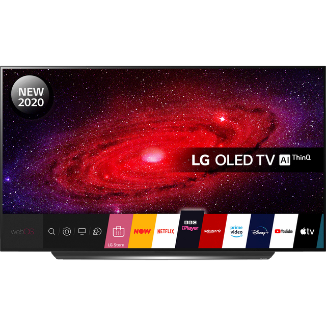 LG OLED77CX6LA 77" Smart 4K Ultra HD OLED TV - Black - OLED77CX6LA - 1