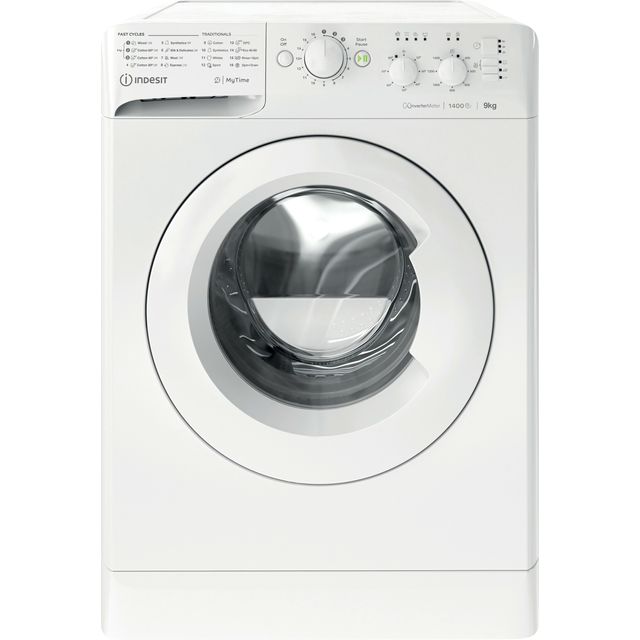 Indesit My Time MTWC 91495 W UK N 9Kg Washing Machine - White - MTWC 91495 W UK N_WH - 1