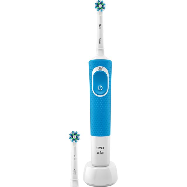 Oral B Vitality Plus CrossAction Electric Toothbrush - Blue