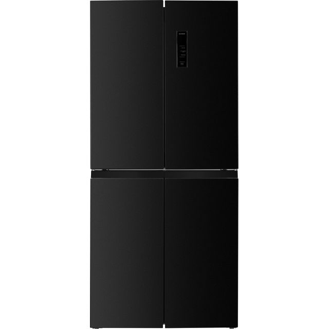 Beko HarvestFresh™ GN15880VPZ American Fridge Freezer - Black Steel - GN15880VPZ_BKS - 1