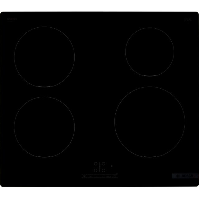 Bosch Series 4 PUE611BB5B Built In Induction Hob - Black - PUE611BB5B_BK - 1