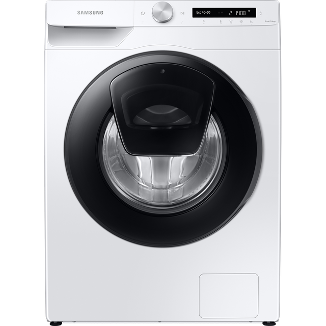 Samsung Series 6 AddWash WW80T554DAW 8kg WiFi Connected Washing Machine with 1400 rpm - White - B Rated