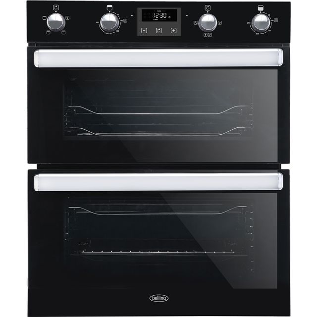 Belling BI702FPCT Built Under Double Oven - Black - BI702FPCT_BK - 1