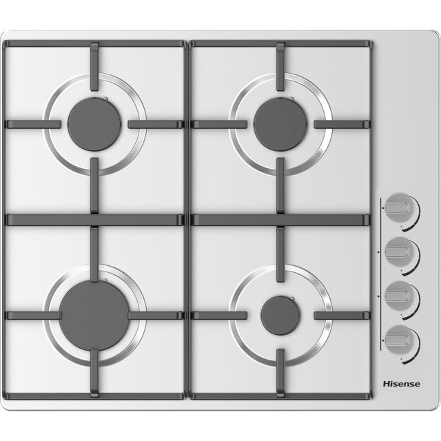 Hisense GM642XHS Built In Gas Hob - Stainless Steel - GM642XHS_SS - 1