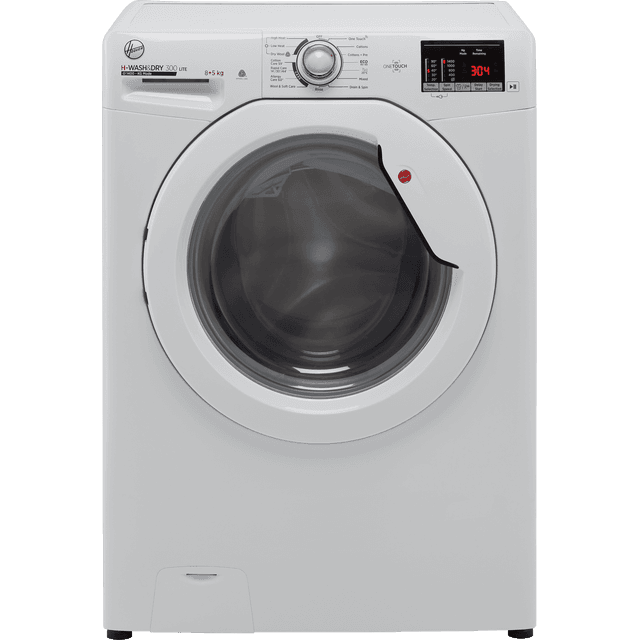 Hoover H-WASH&DRY 300 H3D4852DE 8Kg / 5Kg Washer Dryer - White - H3D4852DE_WH - 1