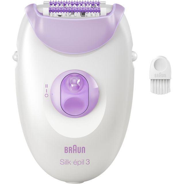 Braun Silk-pil 3 Epilator White / Violet