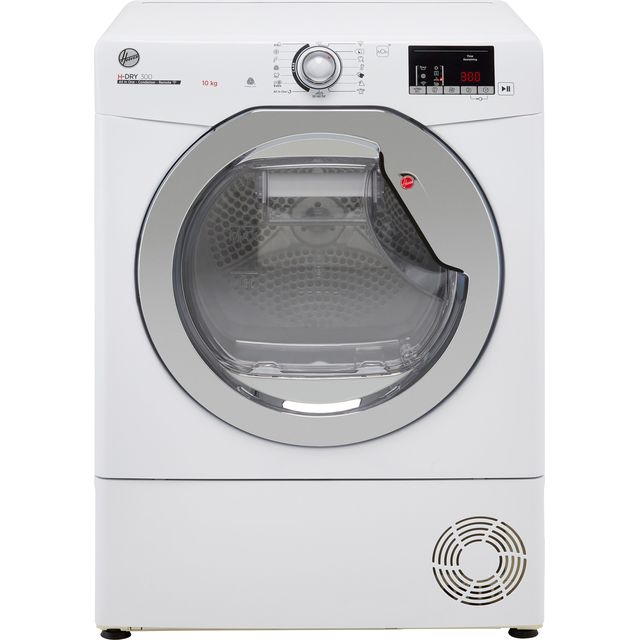 Hoover H-DRY 300 HLEC10DCE Condenser Tumble Dryer - White - HLEC10DCE_WH - 1