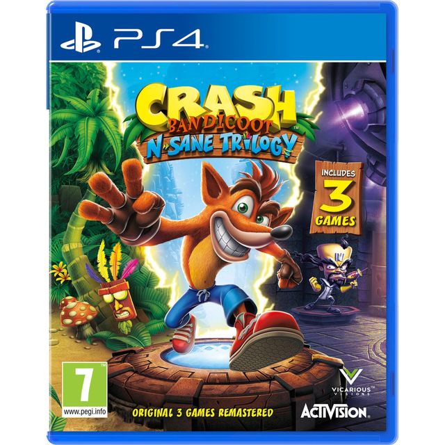 Crash Bandicoot N Sane Trilogy 2.0 for PlayStation 4