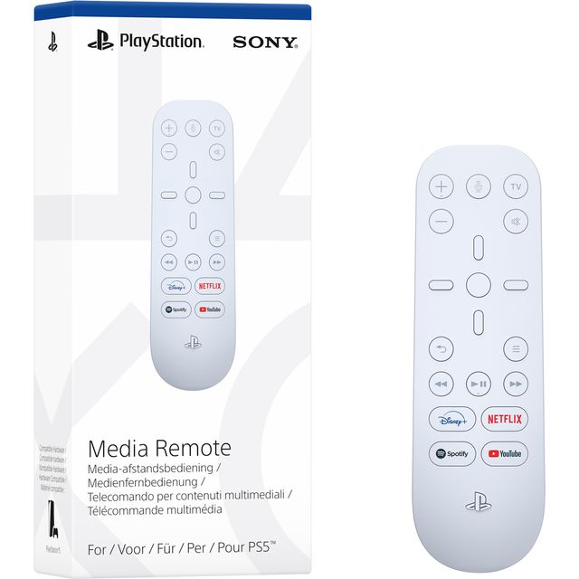 PlayStation Media Remote For PS5 - White 