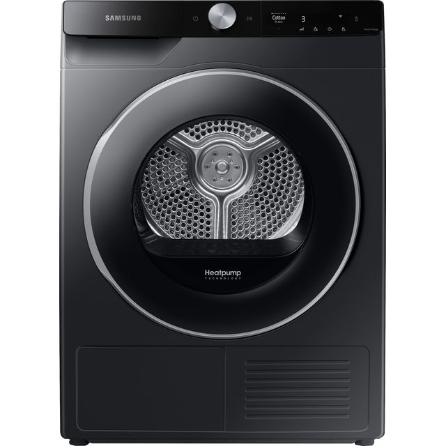 Samsung DV90T6240LB/S1 9kg Heat Pump Tumble Dryer - Black - DV90T6240LB/S1_BK - 1