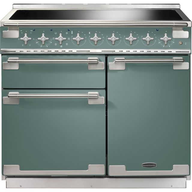 Rangemaster ELS100EIMG Elise 100cm Electric Range Cooker - Mineral Green - ELS100EIMG_MGR - 1