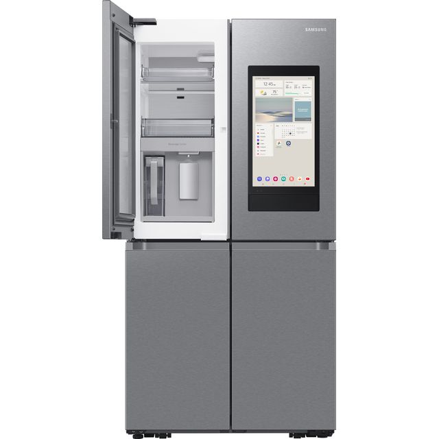 Samsung Family Hub RF65DG9H0ESREU Wifi Connected Plumbed Total No Frost American Fridge Freezer - Silver - E Rated