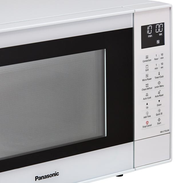 Panasonic NN-CT55JWBPQ 27 Litre Combination Microwave Oven - White - NN-CT55JWBPQ_WH - 3