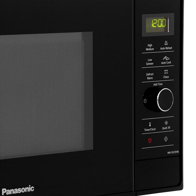 Panasonic NN-SD25HSBPQ 23 Litre Microwave - Black - NN-SD25HSBPQ_WH - 3