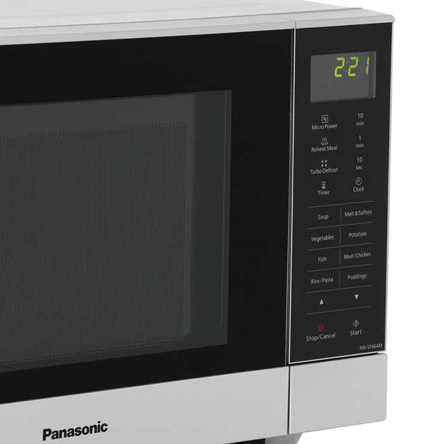 Panasonic NN-SF464MBPQ 27 Litre Microwave - Silver - NN-SF464MBPQ_SI - 3