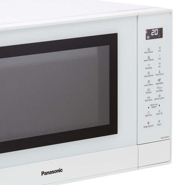 Panasonic NN-ST45KWBPQ 32 Litre Microwave - White - NN-ST45KWBPQ_WH - 4