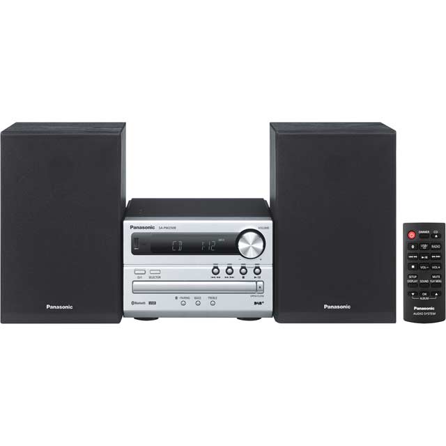 Panasonic SC-PM250BEBS Hi-Fi System - Silver - SC-PM250BEBS - 1