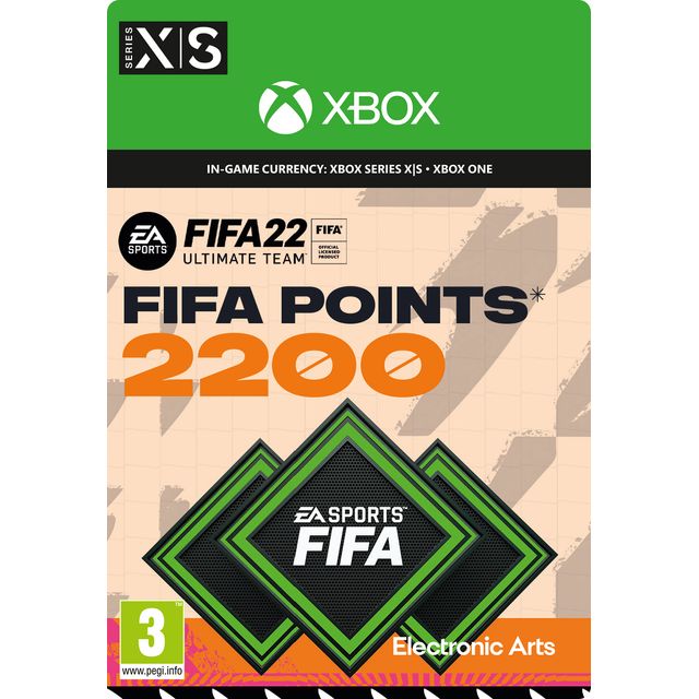 Xbox FIFA 22: 2,200 FIFA Points - Digital Code 