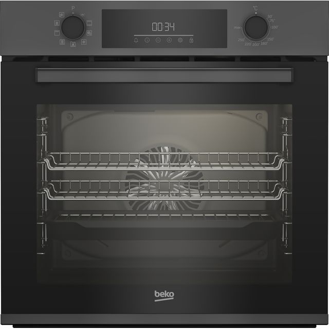 Beko AeroPerfect™ BBIM12300AC Built In Electric Single Oven - Matt Black - BBIM12300AC_AN - 1