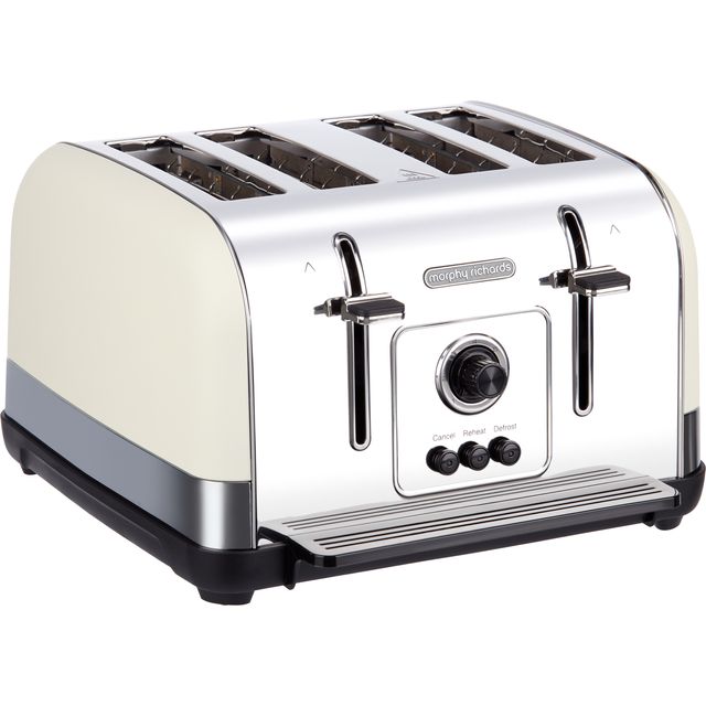 Morphy Richards Venture 240132 4 Slice Toaster - Cream