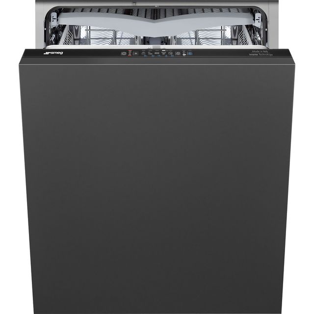 Smeg DI331C Integrated Standard Dishwasher - Black Control Panel - C Rated