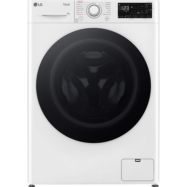 LG EZDispense F4Y509WWLA1 9kg WiFi Connected Washing Machine with 1400 rpm - White - A Rated