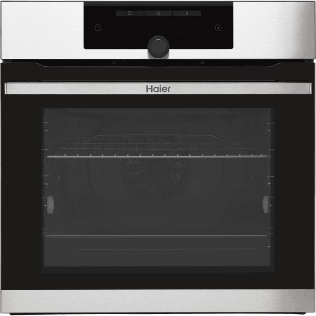 Haier Series 2 HWO60SM2F5XH Built In Electric Single Oven - Stainless Steel - HWO60SM2F5XH_BK - 1