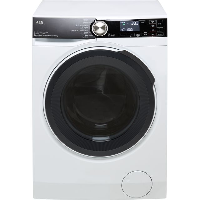 AEG ProSteam Technology LWR7596O5U 9Kg / 6Kg Washer Dryer with 1400 rpm - White - D Rated