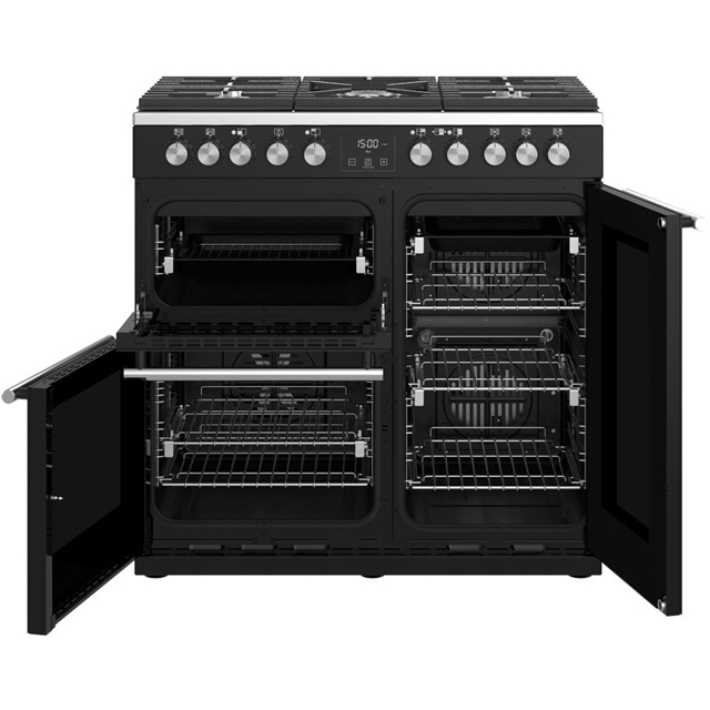 Stoves Precision DX S900DF 90cm Dual Fuel Range Cooker - Stainless Steel - Precision DX S900DF_SS - 3