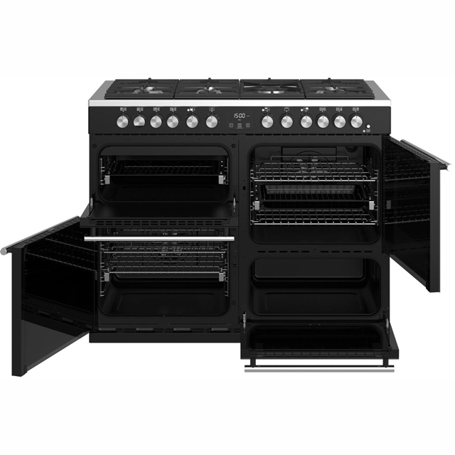 Stoves Precision DX S1100DF 110cm Dual Fuel Range Cooker - Stainless Steel - Precision DX S1100DF_SS - 3