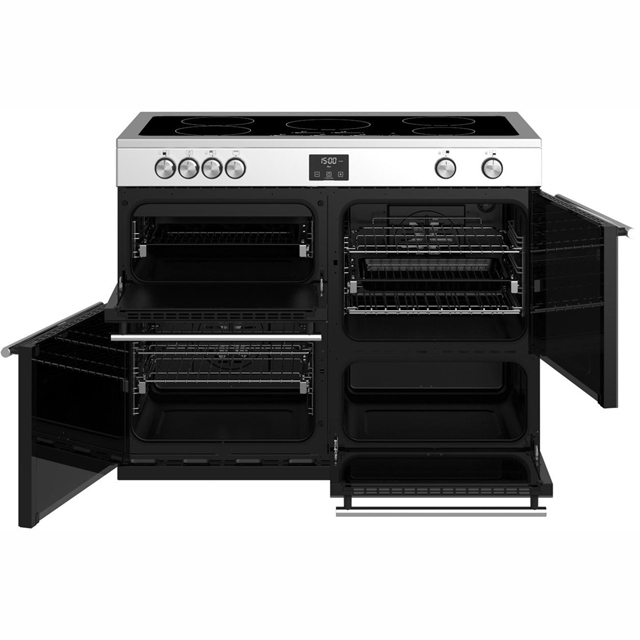 Stoves Precision DX S1100Ei 110cm Electric Range Cooker - Stainless Steel - Precision DX S1100Ei_SS - 3
