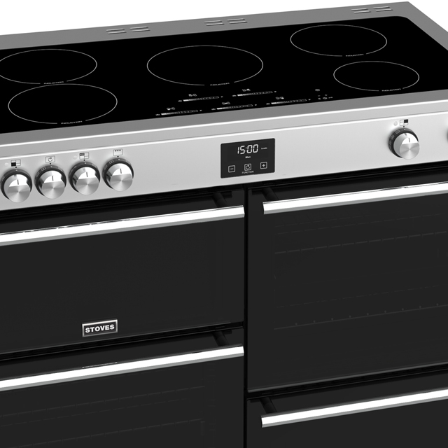 Stoves Precision DX S1100Ei 110cm Electric Range Cooker - Stainless Steel - Precision DX S1100Ei_SS - 4