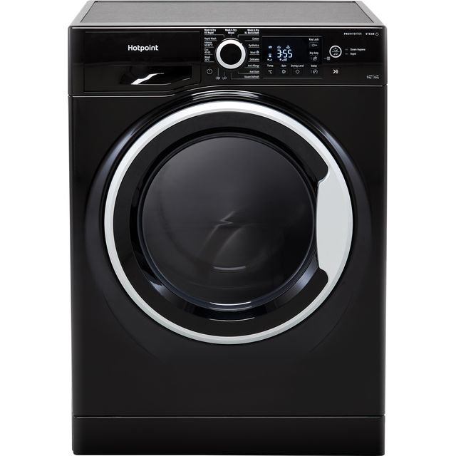 Hotpoint NDB9635BSUK 9Kg / 6Kg Washer Dryer - Black - NDB9635BSUK_BK - 1