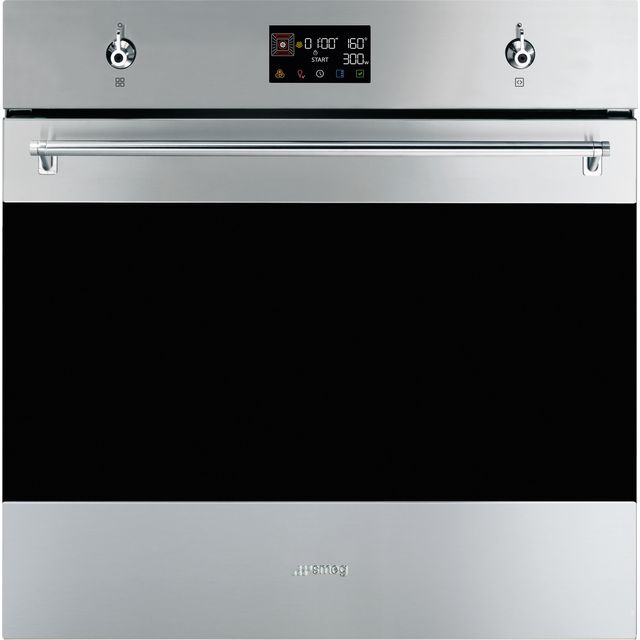 Smeg Classic SO6302M2X Built In Combination Microwave Oven - Stainless Steel - SO6302M2X_SS - 1