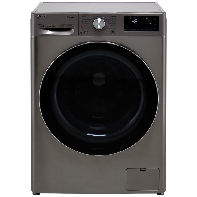 LG V7 FWV796STSE 9Kg / 6Kg Washer Dryer - Graphite - FWV796STSE_GH - 1