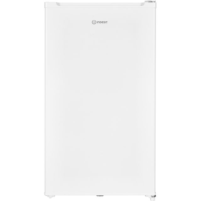 Indesit I48RM 112W UK Compact 85cm High Small Fridge - White - E Rated