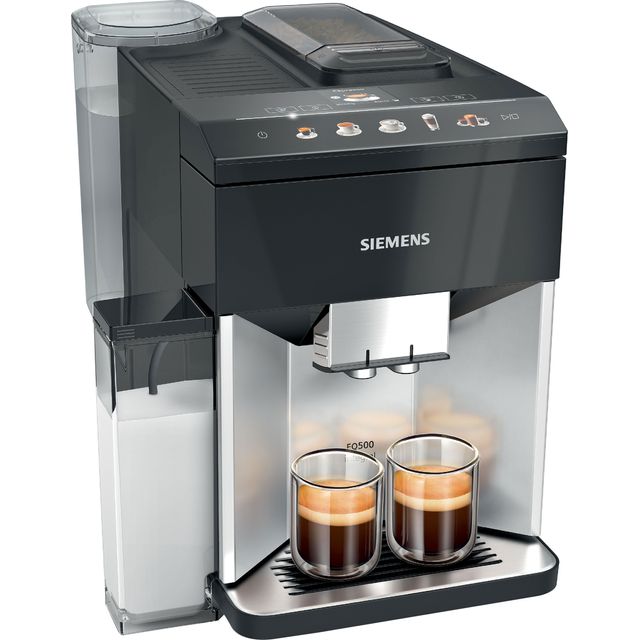 Siemens EQ500 TQ513GB1 Bean to Cup Coffee Machine - Silver / Black