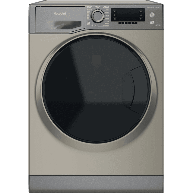 Hotpoint NDD8636GDAUK 8Kg / 6Kg Washer Dryer - Graphite - NDD8636GDAUK_GH - 1